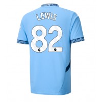 Manchester City Rico Lewis #82 Kotipaita 2024-25 Lyhythihainen